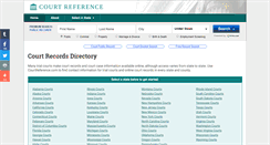 Desktop Screenshot of courtreference.com